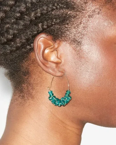Isabel Marant Polly Earrings In Turquoise