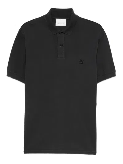 ISABEL MARANT ISABEL MARANT POLO SHIRT WITH EMBROIDERED LOGO