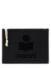 Isabel Marant Black Canvas Netia Pouch