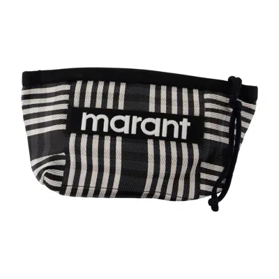 Isabel Marant Powden Ge Clutch - Nylon - Black