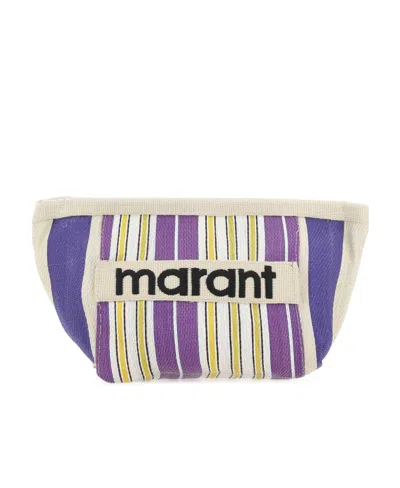 Isabel Marant Powden Pouch Bag In Multicolor