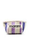Isabel Marant Powden Pouch Bag In Violett