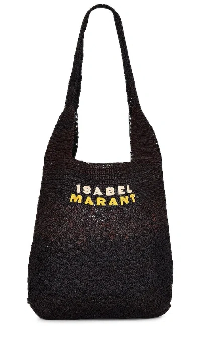 Isabel Marant Praia Medium Bag In Nero