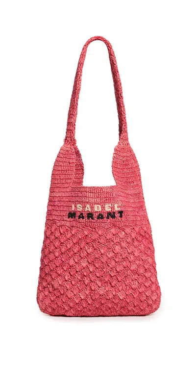 Isabel Marant Praia Small Tote In Shell Pink