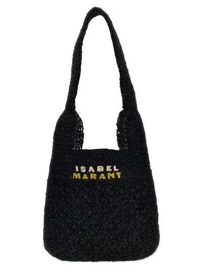 Isabel Marant Praia Medium Bag In Black