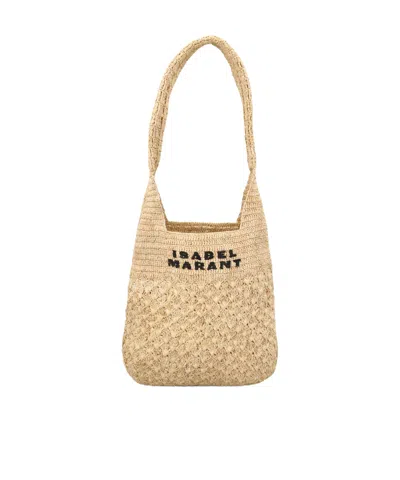 Isabel Marant Praia Small Shopper Bag In Brown