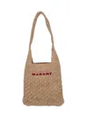 Isabel Marant Praia Small Gc Shoulder Bag In Beige