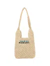 Isabel Marant Small Praia Raffia Tote Bag In Natural