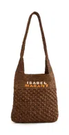 Isabel Marant Praia Small Tote Brown In Brown