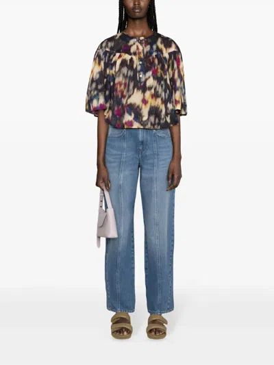 Isabel Marant Pre-loved Vetan Trousers In Blue