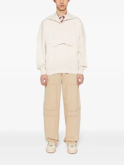 Isabel Marant Preston Sweatshirt In Ecru