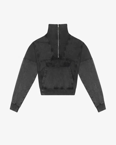 Isabel Marant Preston Sweatshirt In Black