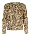 Isabel Marant Zarga Blouse In Nude