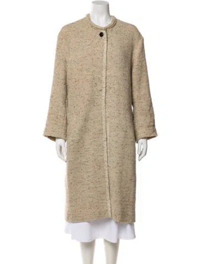 Pre-owned Isabel Marant Printed Coat In Neutral