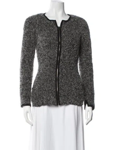 Pre-owned Isabel Marant Printed Evening Jacket In Gray