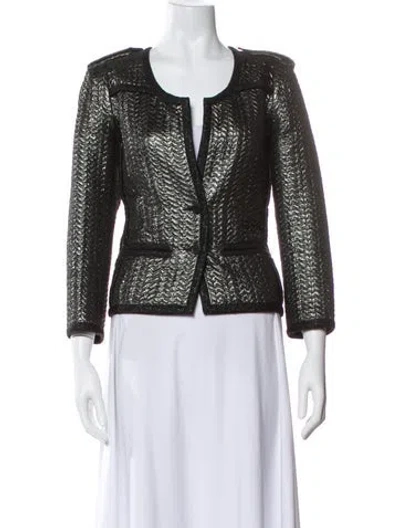 Pre-owned Isabel Marant Printed Evening Jacket In Gray