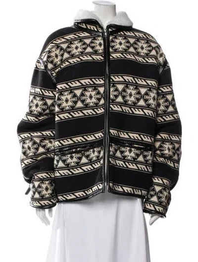 Pre-owned Isabel Marant Printed Jacket In Black