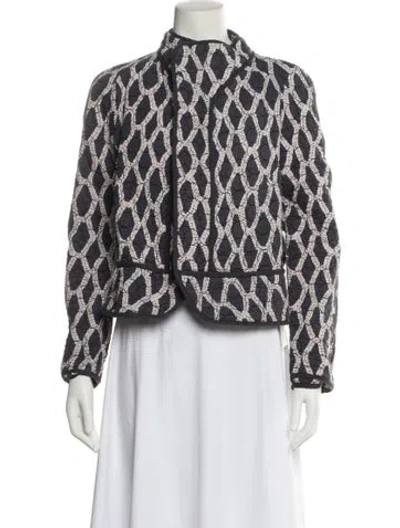 Pre-owned Isabel Marant Printed Jacket In Blue