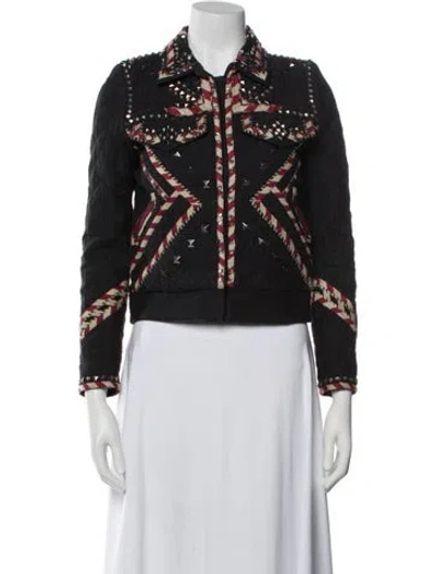 Pre-owned Isabel Marant Printed Jacket In Gray