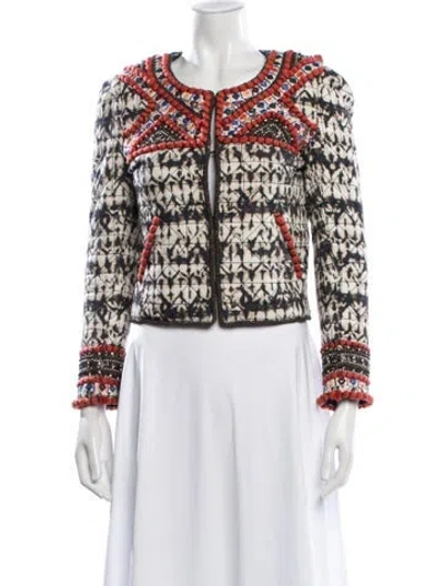 Pre-owned Isabel Marant Printed Jacket In Neutral