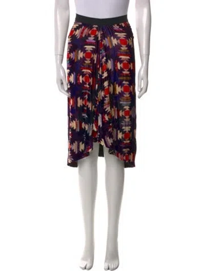 Pre-owned Isabel Marant Printed Knee-length Skirt In Multi