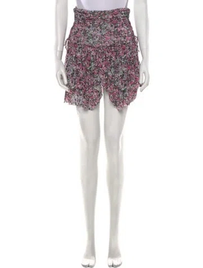 Pre-owned Isabel Marant Printed Knee-length Skirt W/ Tags In Black