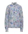 Isabel Marant Printed Long-sleeved Cover-up In Multi