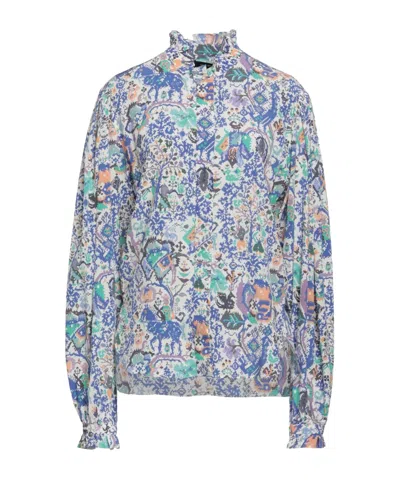 ISABEL MARANT PRINTED LONG-SLEEVED COVER-UP