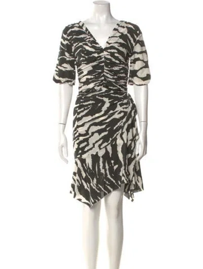 Pre-owned Isabel Marant Printed Midi Length Dress In Multi