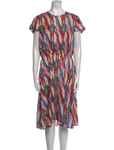Pre-owned Isabel Marant Printed Midi Length Dress In Multi