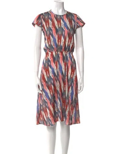 Pre-owned Isabel Marant Printed Midi Length Dress In Multi