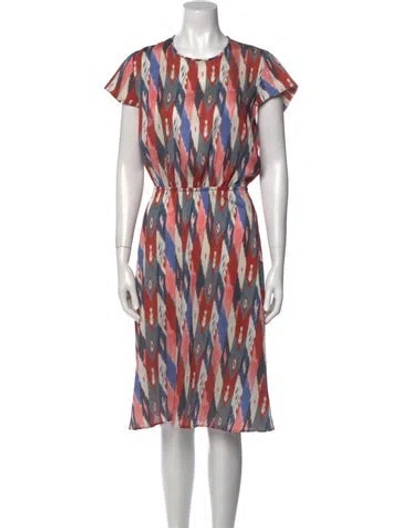 Pre-owned Isabel Marant Printed Midi Length Dress In Multi