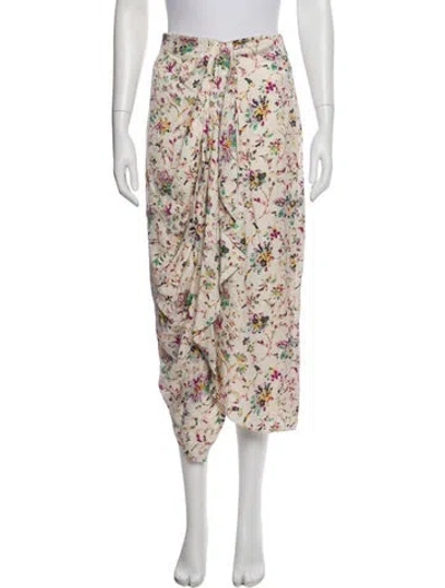 Pre-owned Isabel Marant Printed Midi Length Skirt In Multi