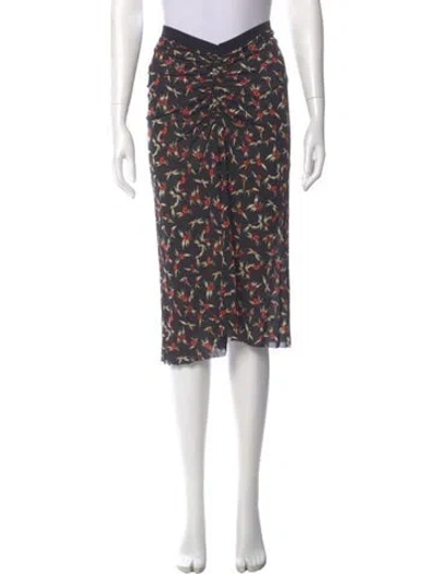 Pre-owned Isabel Marant Printed Midi Length Skirt In Multi