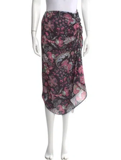Pre-owned Isabel Marant Printed Midi Length Skirt In Multi