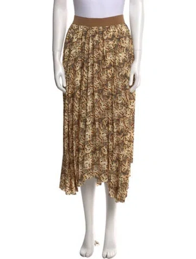 Pre-owned Isabel Marant Printed Midi Length Skirt W/ Tags In Multi