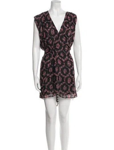 Pre-owned Isabel Marant Printed Mini Dress In Multi