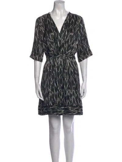 Pre-owned Isabel Marant Printed Mini Dress In Multi