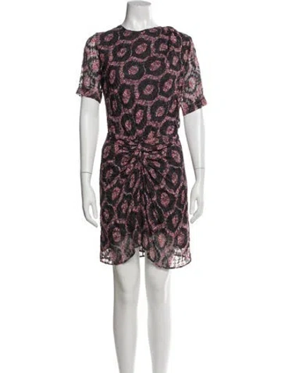 Pre-owned Isabel Marant Printed Mini Dress In Multi