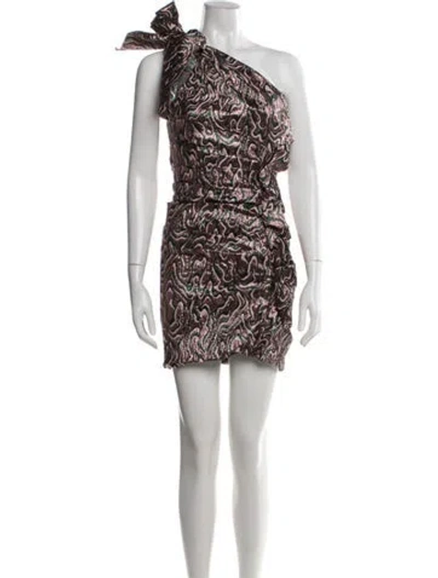 Pre-owned Isabel Marant Printed Mini Dress In Multi