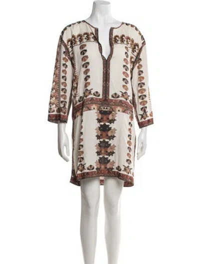 Pre-owned Isabel Marant Printed Mini Dress In Multi