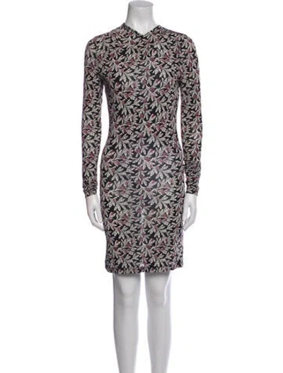 Pre-owned Isabel Marant Printed Mini Dress In White