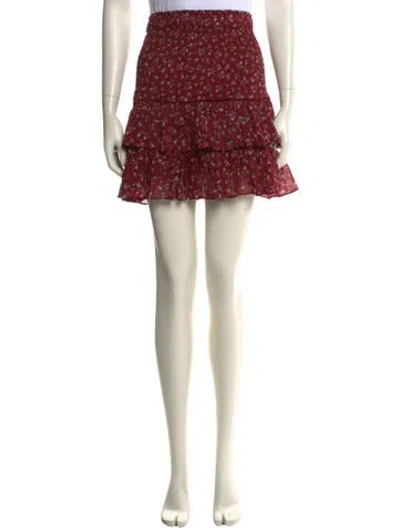 Pre-owned Isabel Marant Printed Mini Skirt In Multi
