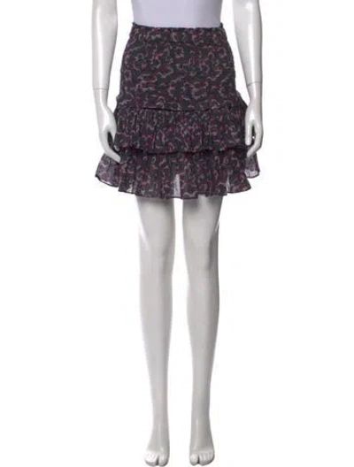 Pre-owned Isabel Marant Printed Mini Skirt In Multi