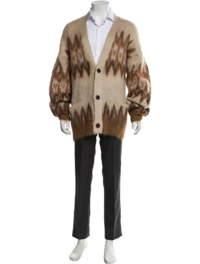 Pre-owned Isabel Marant Printed Open Front Cardigan In Neutral