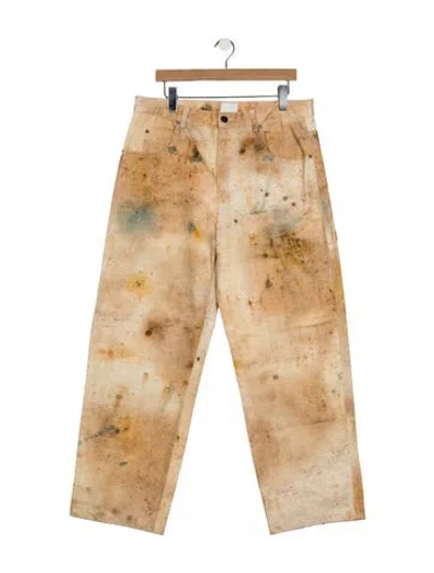 Pre-owned Isabel Marant Printed Pants In Neutrals
