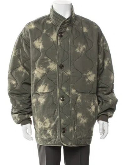 Pre-owned Isabel Marant Printed Parka In Green
