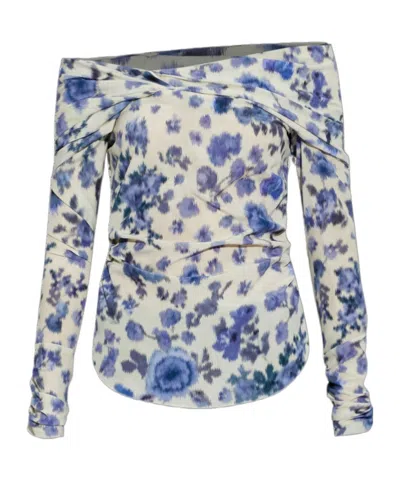 Isabel Marant Printed Shirt In White