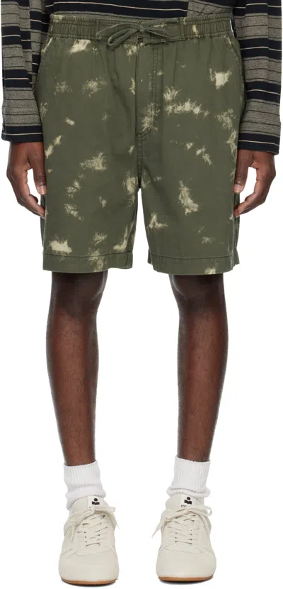 Isabel Marant Printed Shorts In Green