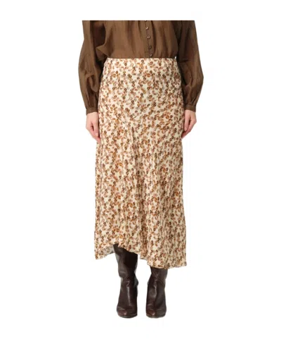 Isabel Marant "lisanne" Skirt In Brown